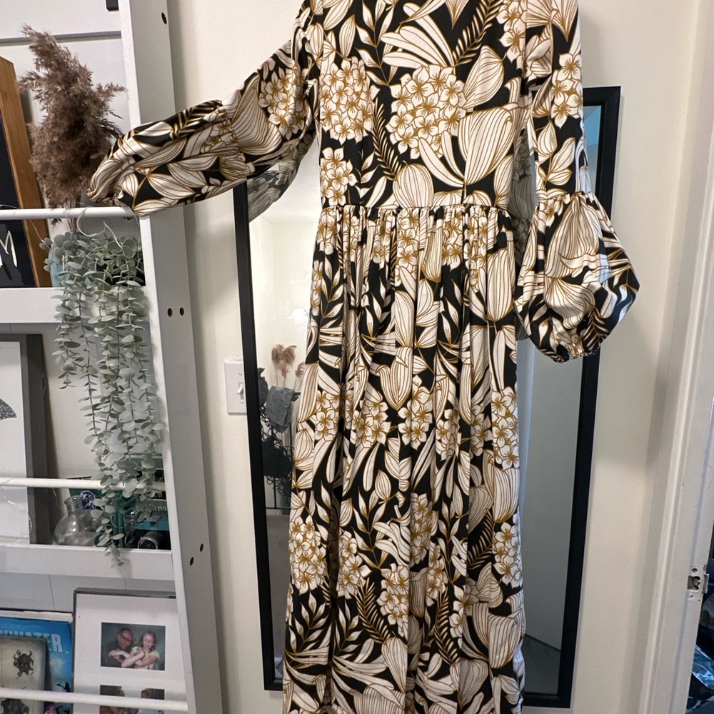 Floral Long Sleeve Maxi Dress tall